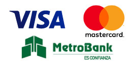 Visa - MasterCard - Metrobank